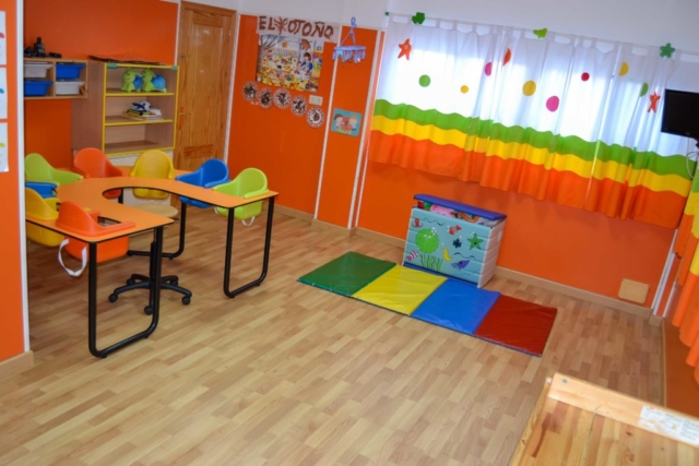 Escuela infantil Burbujas de Colores Clase naranja